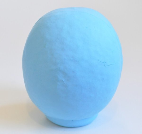 画像2: 【ペールブルー 開運縁起だるま】災難災害除け・厄除け・魔除け・病魔除け  選べる11サイズ 5号（18cm）〜18号（75cm） (2)