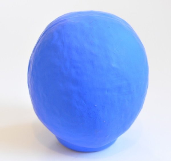 画像2: 【青色 開運縁起だるま】才能向上・仕事運UP・学業向上・災難除け  選べる11サイズ 5号（18cm）〜18号（75cm） (2)